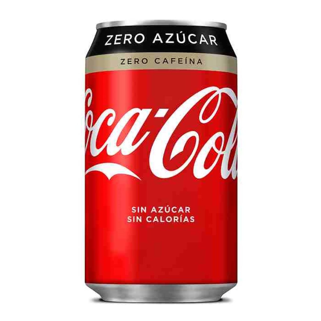 COCA COLA ZERO ZERO LATA 330 24ud. – Estrella Indal Services